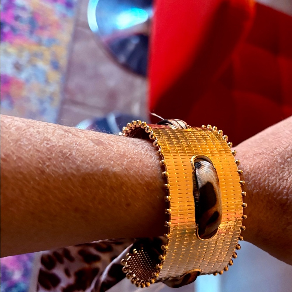Gold Cuff bracelet